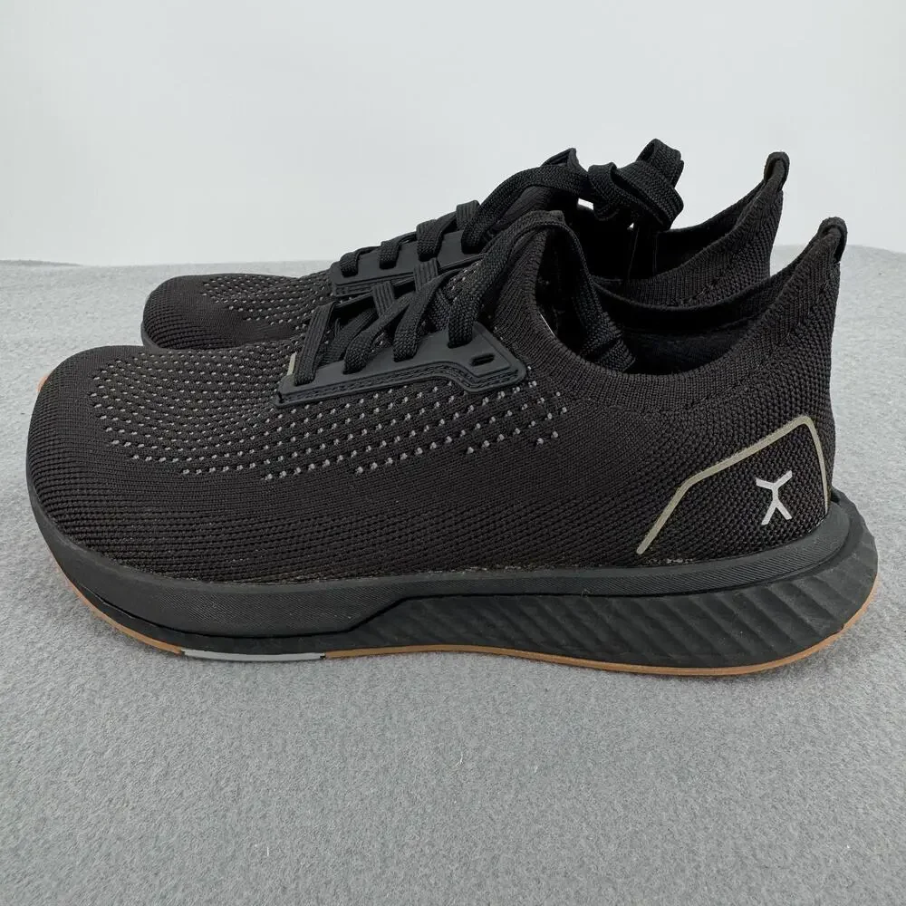 Flux Adapt h2o Runners Black Gum Waterproof Shoes Mens 5.5 Womens 7